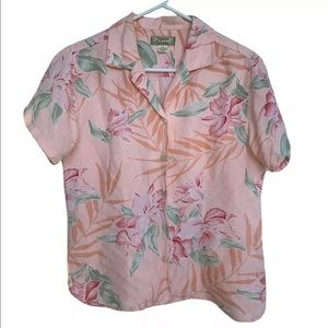 ⚡️SOLD⚡️Vintage Tommy Bahama Floral Button Up